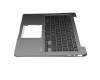 0KNB0-212FGE00 original Asus keyboard incl. topcase DE (german) black/grey
