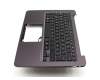 0KNB0-3131GE00 original Asus keyboard incl. topcase DE (german) black/black