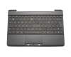 0KNB0-410CFE00 original Asus keyboard incl. topcase FR (french) black/silver