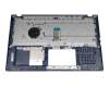 0KNB0-5109GE00 original Asus keyboard incl. topcase DE (german) black/blue with backlight