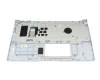 0KNB0-511FGE00 original Asus keyboard incl. topcase DE (german) black/silver
