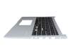 0KNB0-511FGE00 original Asus keyboard incl. topcase DE (german) black/silver