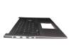 0KNB0-560GGE00 original Pega keyboard incl. topcase DE (german) black/grey with backlight