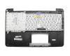 0KNB0-610MGE00 original Asus keyboard incl. topcase DE (german) black/silver