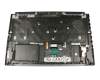 0KNR0-661GGE00 original Asus keyboard incl. topcase DE (german) black/black with backlight