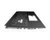 0KNR0-6910GE00 original Asus keyboard incl. topcase DE (german) black/transparent/grey with backlight
