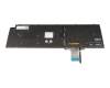 0W0FYR Dell keyboard DE (german) grey/black with backlight