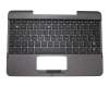 90NK0101-R30180 original Asus keyboard incl. topcase DE (german) black/grey