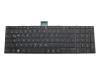 Keyboard DE (german) black/black glare original suitable for Toshiba Satellite L50-A038