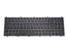6-80-W6500-070-1 original Clevo keyboard DE (german) black/anthracite