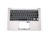 Keyboard incl. topcase DE (german) black/silver original suitable for Asus ZenBook UX303LA