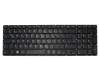 Keyboard DE (german) black with backlight original suitable for Toshiba Satellite P50T-B-1362