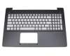 9Z.N8BBU.N01 original DFE keyboard incl. topcase US (english) silver/black with backlight