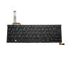 Keyboard DE (german) black with backlight original suitable for Acer Aspire R13 (R7-371T)