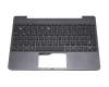 90NK00C1-R30180 original Asus keyboard incl. topcase DE (german) black/grey