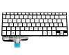0KNB0-362BGE00 original Asus keyboard DE (german) silver