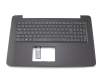 Keyboard incl. topcase DE (german) black/black original suitable for Asus F756UJ