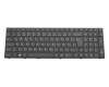 Keyboard DE (german) black/black matte suitable for Exone go Business S 1530 (W955LU)