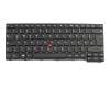 04X6113 original Lenovo keyboard DE (german) black/black matte with mouse-stick