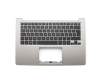 Keyboard incl. topcase DE (german) black/silver original suitable for Asus ZenBook UX303UA