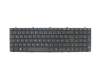 Keyboard DE (german) black/black matte suitable for Nexoc G728II (W370ST)