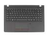 5CB0J36100 original Lenovo keyboard incl. topcase DE (german) black/black