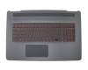 SG-80750-XDA original HP keyboard incl. topcase DE (german) black/black with backlight