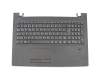 Keyboard incl. topcase DE (german) black/black original suitable for Lenovo V510-15IKB (80WQ01VWGE)
