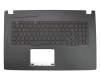 13N1-0XA0101 original Asus keyboard incl. topcase UK (english) black/black with backlight