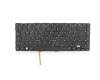 Keyboard DE (german) black with backlight original suitable for Acer TravelMate P6 (P648-M-56GL)