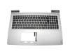 SN20K28282 original Lenovo keyboard incl. topcase DE (german) black/silver with backlight