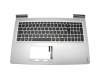 5CB0L03470 original Lenovo keyboard incl. topcase DE (german) black/silver with backlight
