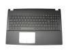 Keyboard incl. topcase DE (german) black/black original suitable for Asus Pro P2530UA