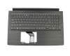Keyboard incl. topcase DE (german) black/black original suitable for Acer Aspire 3 (A315-41G)