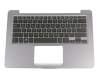 0KN1-2P1GE13 original Asus keyboard incl. topcase DE (german) black/grey with backlight