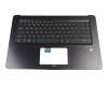 0KNB0-4629GE00 original Asus keyboard incl. topcase DE (german) black/black with backlight