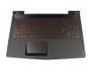 35053241 original Medion keyboard incl. topcase DE (german) black/black with backlight