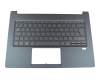 Keyboard incl. topcase DE (german) anthracite/anthracite with backlight original suitable for Acer Swift 5 (SF514-53T)