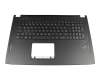Keyboard incl. topcase DE (german) black/black with backlight original suitable for Asus ROG Strix GL702VI-BA007T