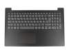 Keyboard incl. topcase DE (german) grey/black original suitable for Lenovo V145-15AST (81MT002CGE)