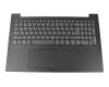 Keyboard incl. topcase DE (german) grey/black original suitable for Lenovo IdeaPad 130-15IKB (81H7)