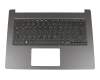 NC210110T9 original Acer keyboard incl. topcase DE (german) black/black