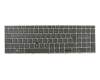 Keyboard DE (german) black/grey with backlight and mouse-stick original suitable for HP ZBook 17 G5 (2ZC46EA)