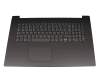 5CB0R48144 original Lenovo keyboard incl. topcase DE (german) grey/grey with backlight