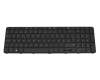 Keyboard CH (swiss) black/black matte original suitable for HP ProBook 450 G3