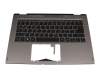 Keyboard incl. topcase DE (german) black/grey with backlight original suitable for Acer Spin 5 (SP513-53N)