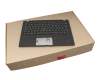 5M10W85923 original Lenovo keyboard incl. topcase DE (german) black/black with backlight and mouse-stick