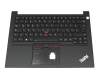 Keyboard incl. topcase DE (german) black/black with backlight and mouse-stick original suitable for Lenovo ThinkPad E14 (20RA/20RB)