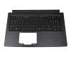 Keyboard incl. topcase DE (german) black/black original suitable for Acer Aspire 3 (A315-33)