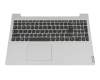 Keyboard incl. topcase DE (german) black/white original suitable for Lenovo IdeaPad L340-15IWL (81LG)